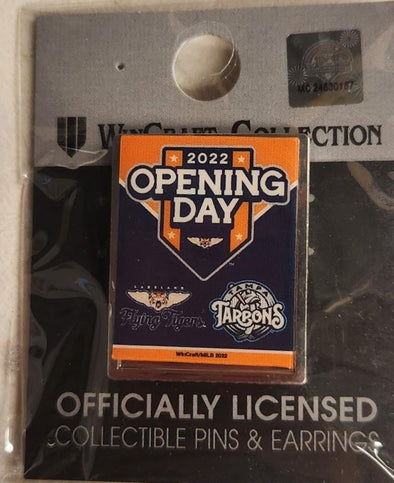 2022 Flying Tigers Opening Day Lapel Pin
