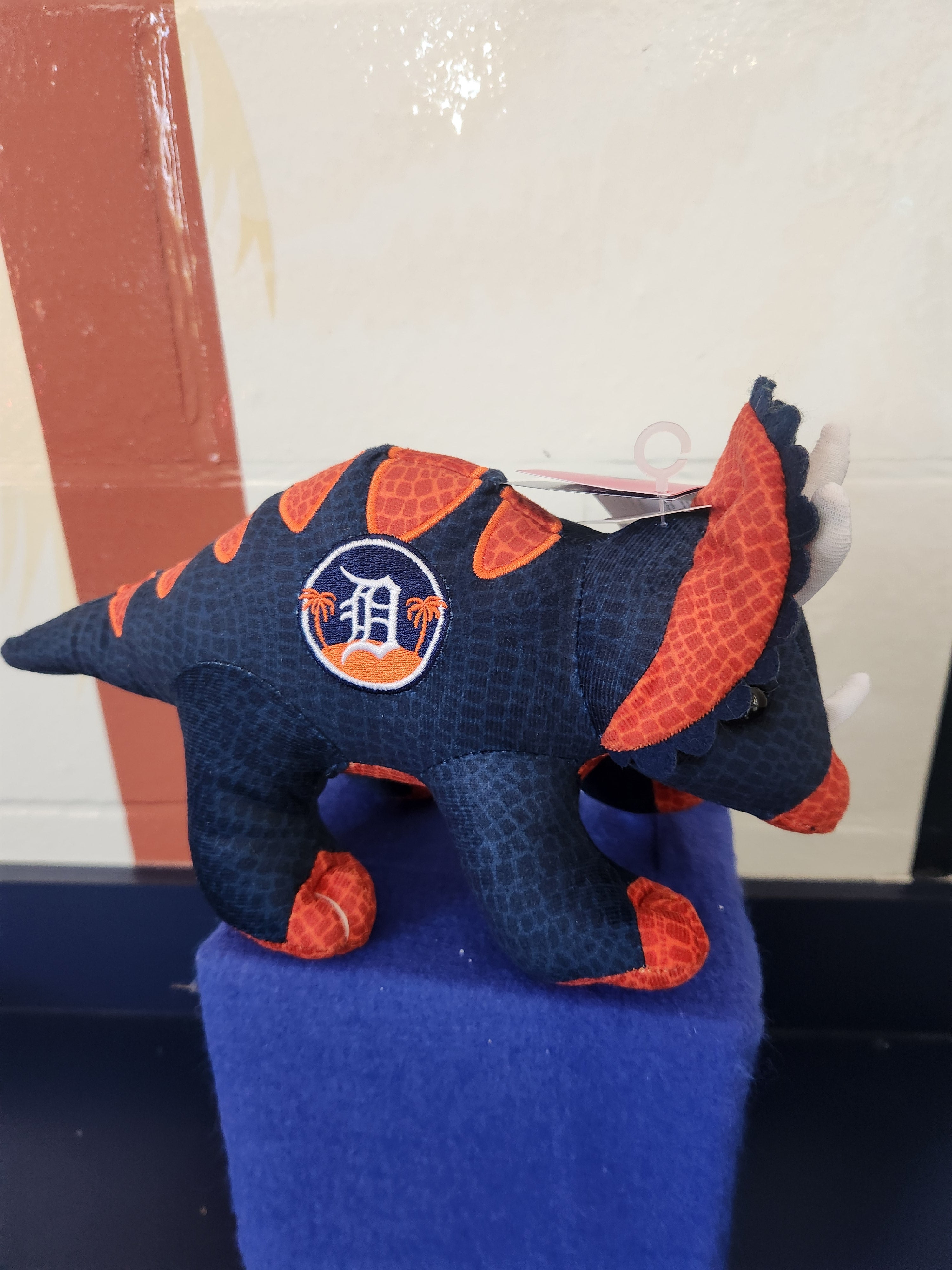 Spring Training Triceratops Plush – Lakeland Flying Tigers