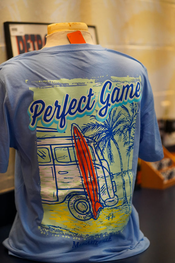 Margaritaville Perfect Game Blue Tee