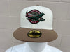 Lakeland Flying Tigers New Era 59FIFTY Khaki, Red, Green Color Variation Cap