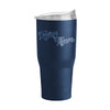 30oz Powder Coat Tumbler- Navy